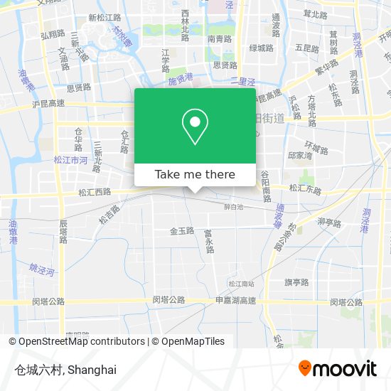 仓城六村 map