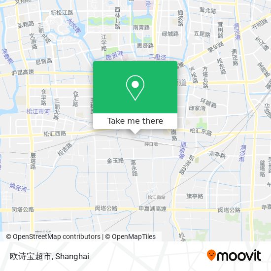 欧诗宝超市 map