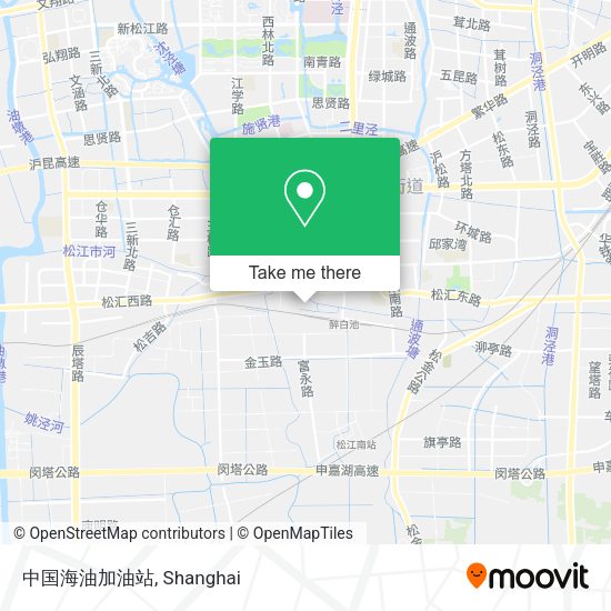 中国海油加油站 map