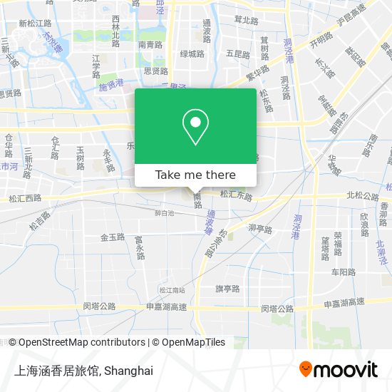 上海涵香居旅馆 map