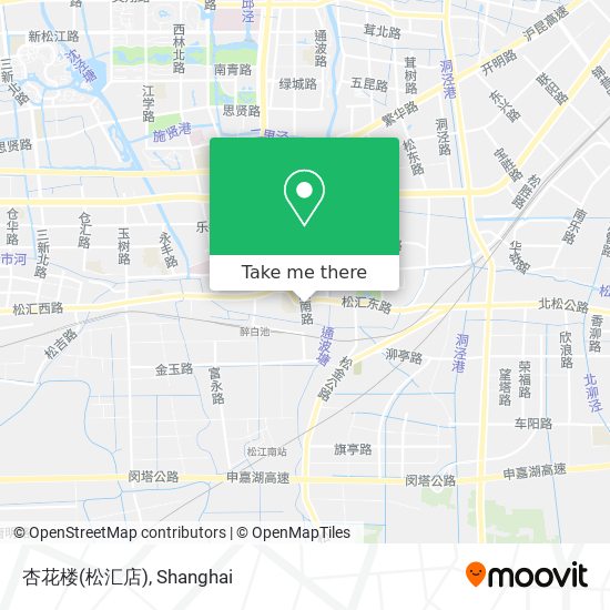 杏花楼(松汇店) map
