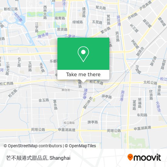 芒不颠港式甜品店 map