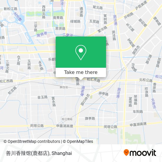 善川香辣馆(鹿都店) map