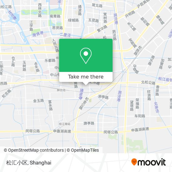 松汇小区 map