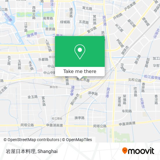 岩屋日本料理 map