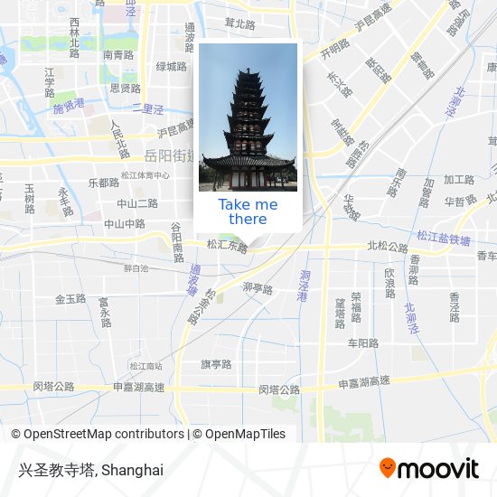兴圣教寺塔 map