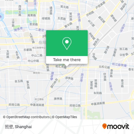 照壁 map