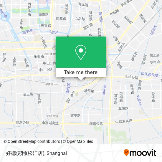 好德便利(松汇店) map