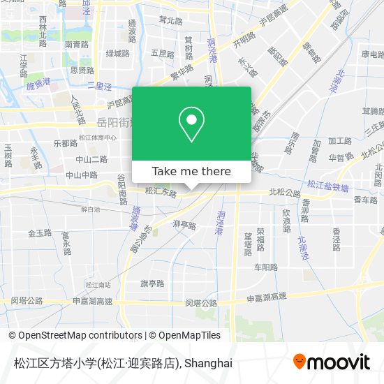 松江区方塔小学(松江·迎宾路店) map