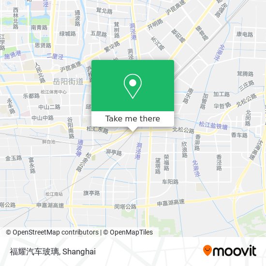 福耀汽车玻璃 map