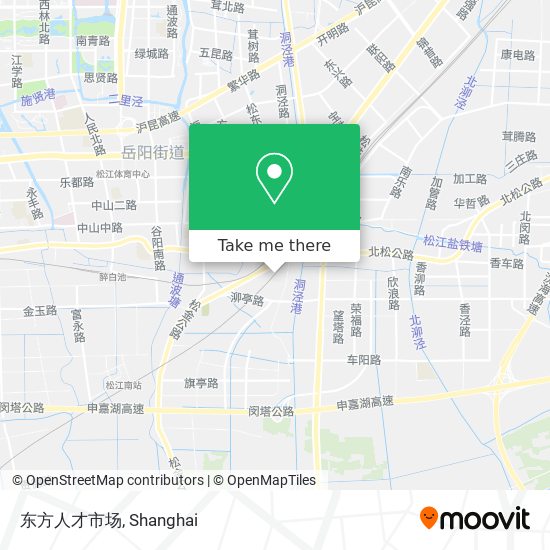 东方人才市场 map