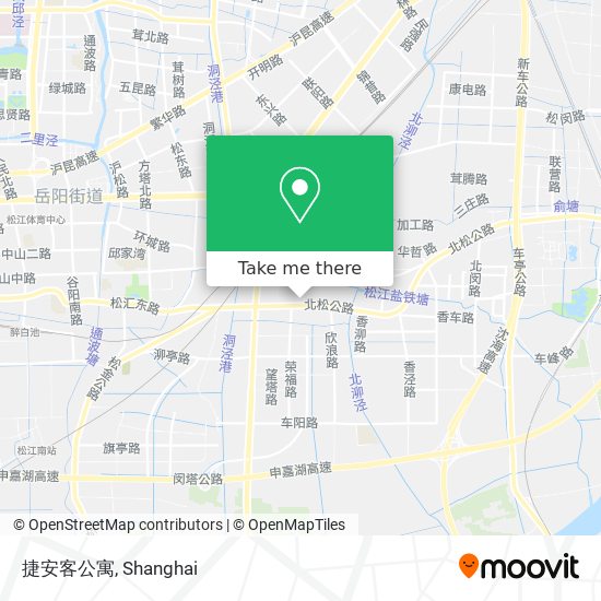 捷安客公寓 map