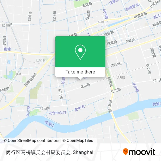 闵行区马桥镇吴会村民委员会 map