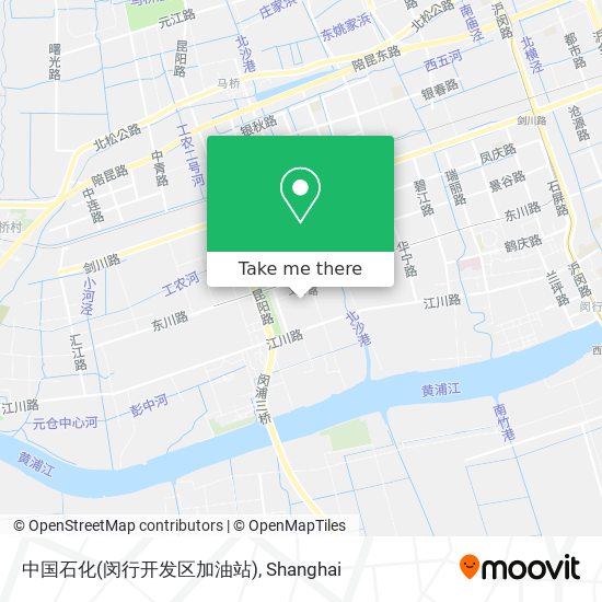 中国石化(闵行开发区加油站) map