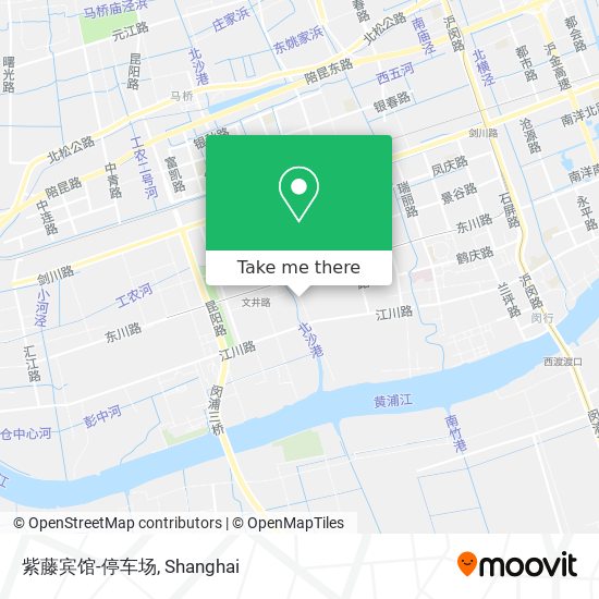 紫藤宾馆-停车场 map