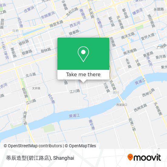 蒂辰造型(碧江路店) map