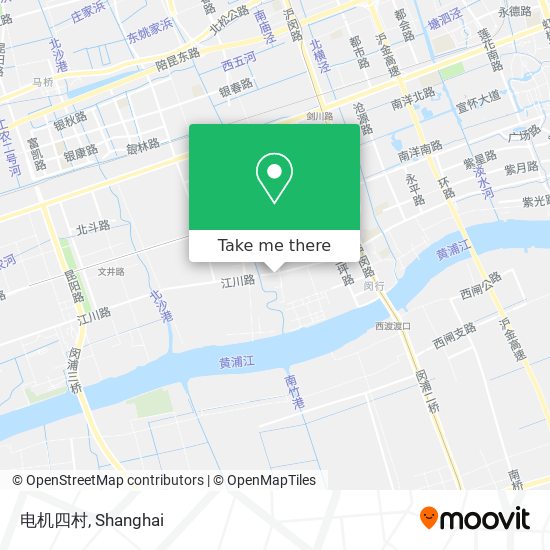 电机四村 map
