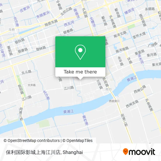 保利国际影城上海江川店 map