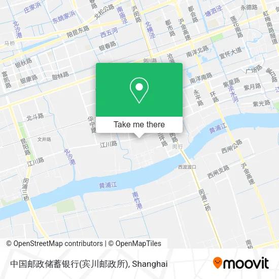 中国邮政储蓄银行(宾川邮政所) map