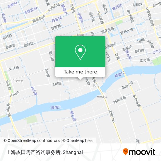 上海杰田房产咨询事务所 map