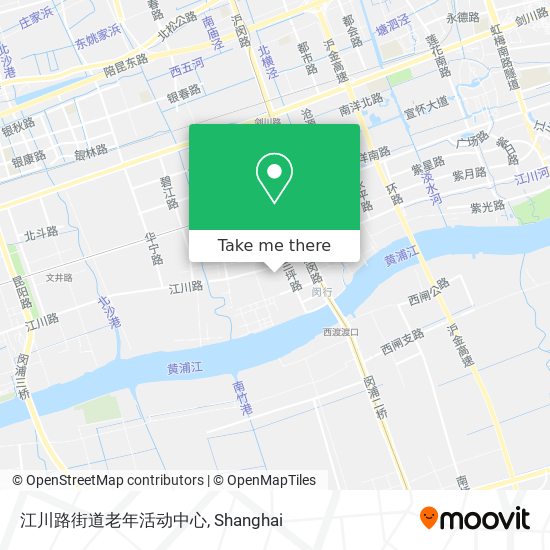 江川路街道老年活动中心 map