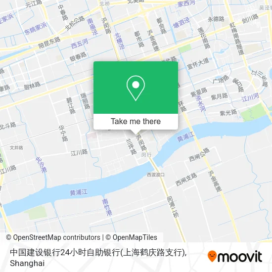 中国建设银行24小时自助银行(上海鹤庆路支行) map