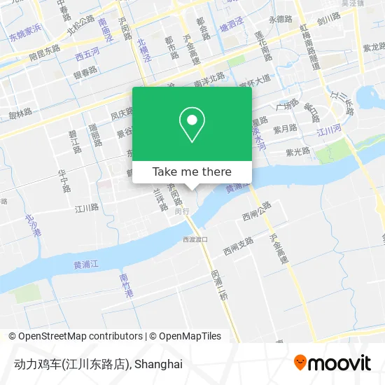 动力鸡车(江川东路店) map