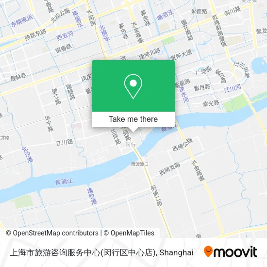 上海市旅游咨询服务中心(闵行区中心店) map