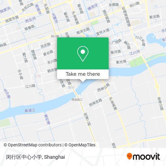 闵行区中心小学 map