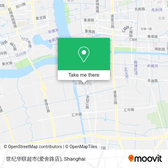 世纪华联超市(爱舍路店) map