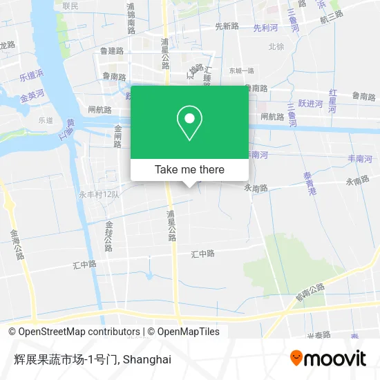 辉展果蔬市场-1号门 map