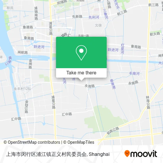 上海市闵行区浦江镇正义村民委员会 map
