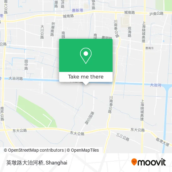 英墩路大治河桥 map