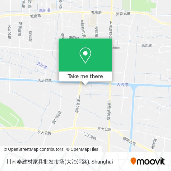 川南奉建材家具批发市场(大治河路) map