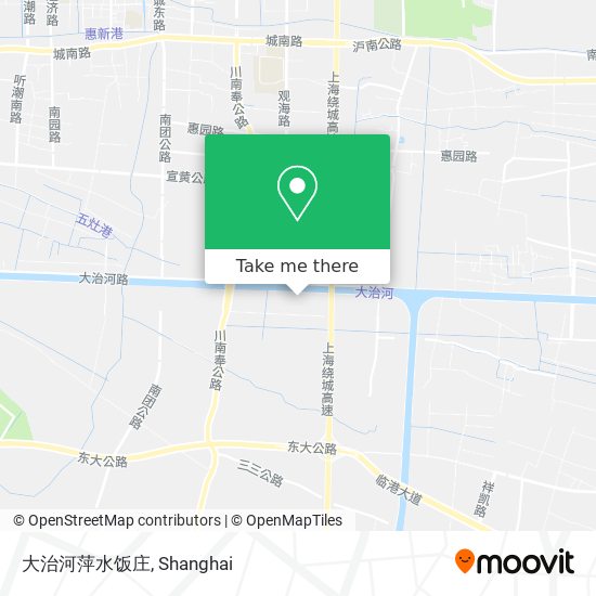 大治河萍水饭庄 map