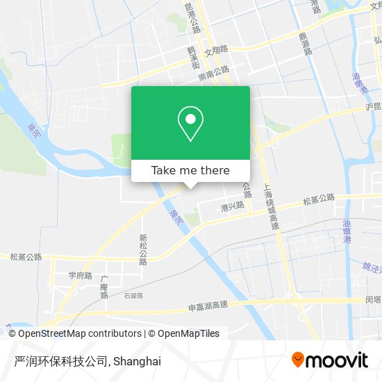 严润环保科技公司 map