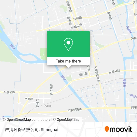 严润环保科技公司 map