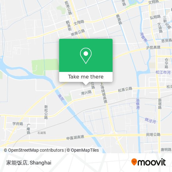 家能饭店 map