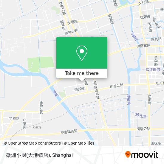 徽湘小厨(大港镇店) map