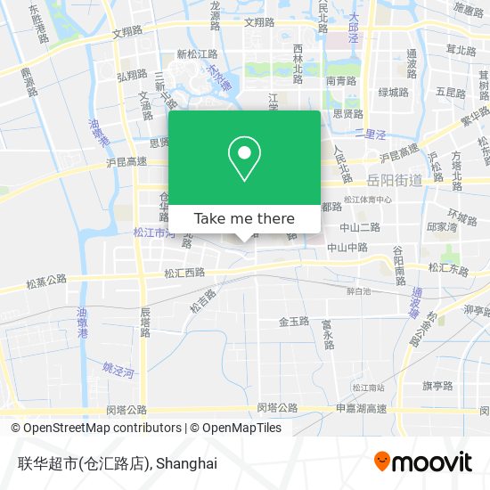 联华超市(仓汇路店) map