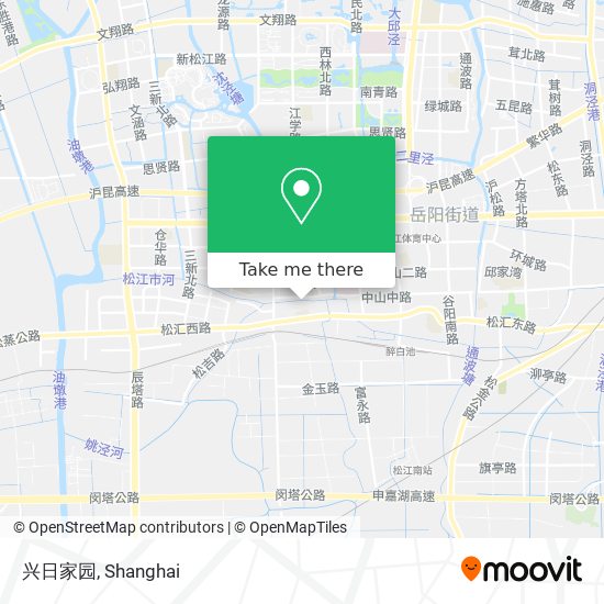 兴日家园 map