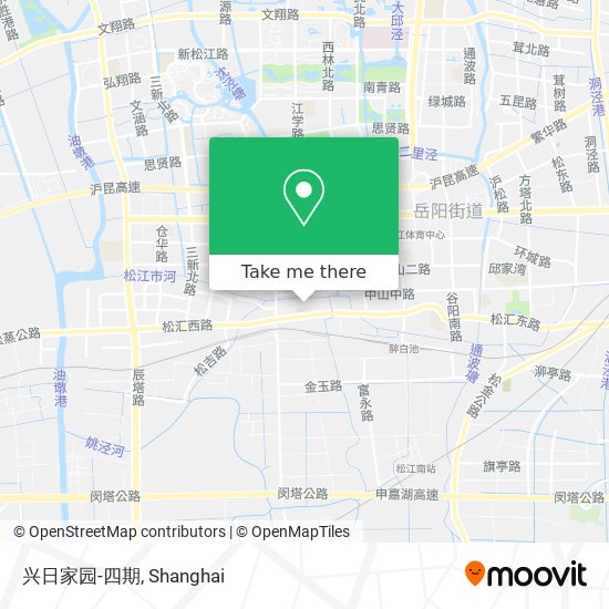 兴日家园-四期 map