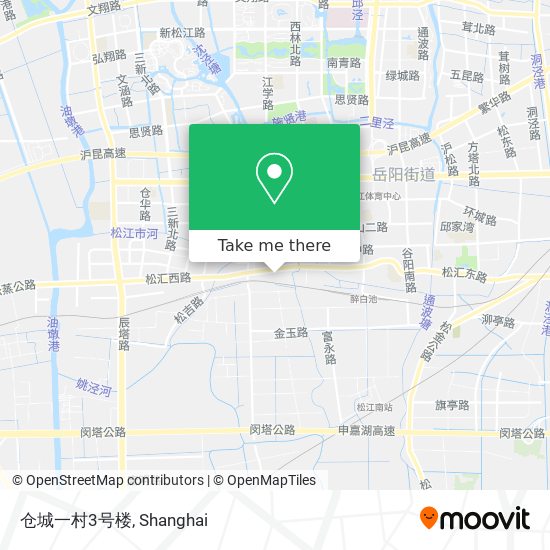 仓城一村3号楼 map