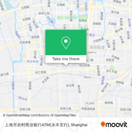 上海市农村商业银行ATM(永丰支行) map