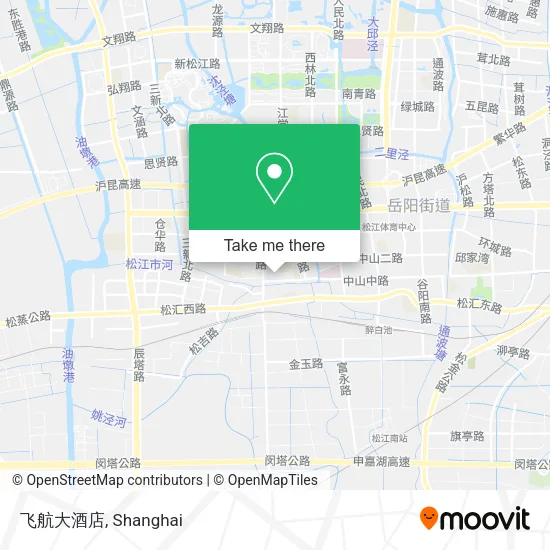 飞航大酒店 map