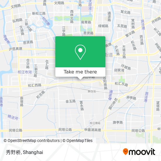 秀野桥 map