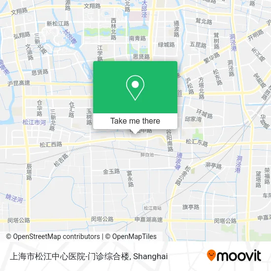 上海市松江中心医院-门诊综合楼 map