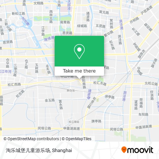淘乐城堡儿童游乐场 map