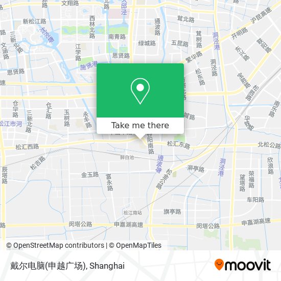 戴尔电脑(申越广场) map