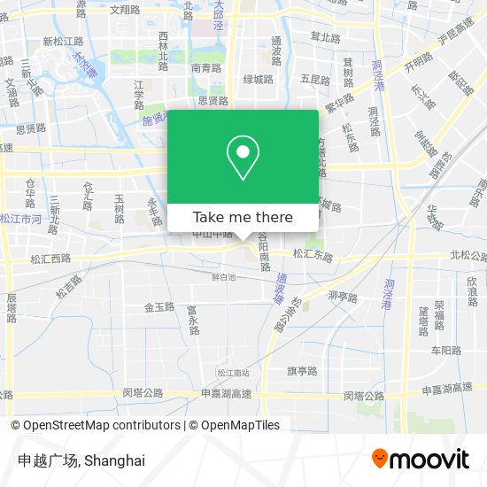 申越广场 map